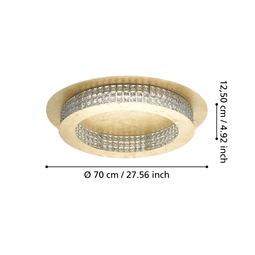 Eglo - LED loftlampe dæmpbar LED/44W/230V