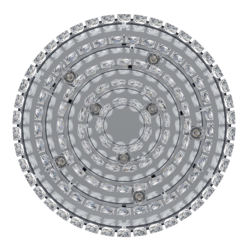 Eglo - Loftlampe 8xE14/40W/230V
