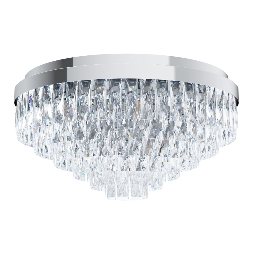 Eglo - Loftlampe 11xE14/40W/230V skinnende krom