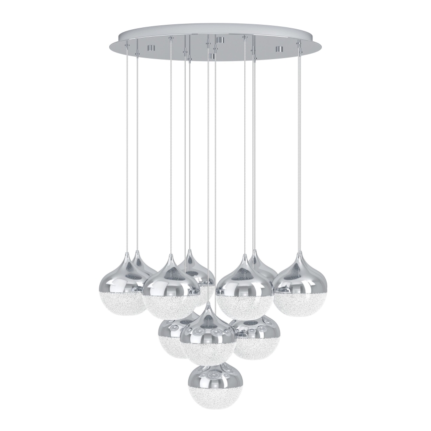 Eglo - LED lysekrone dæmpbar 10xLED/3,1W/230V