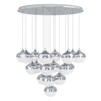 Eglo - LED lysekrone dæmpbar 18xLED/3,1W/230V