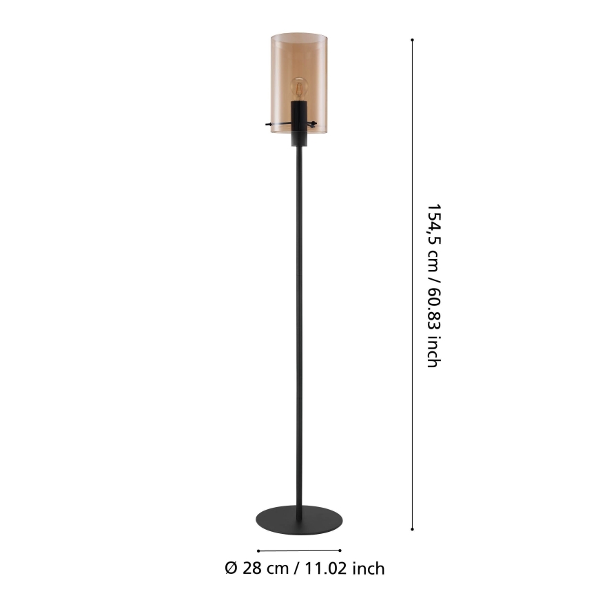 Eglo - Gulvlampe 1xE27/40W/230V