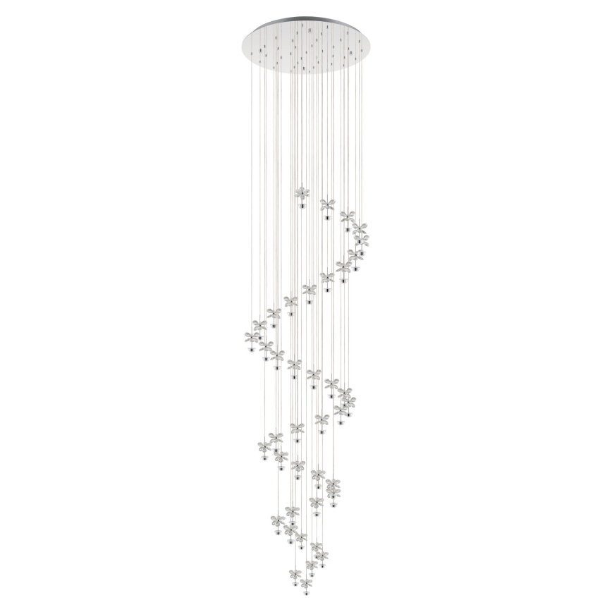 Eglo - LED lysekrone dæmpbar 40xLED/1,8W/230V