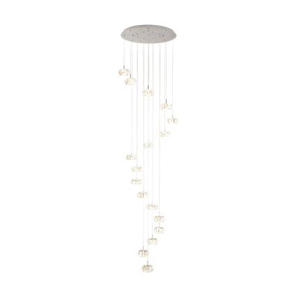 Eglo - LED lysekrone dæmpbar 17xLED/4,5W/230V