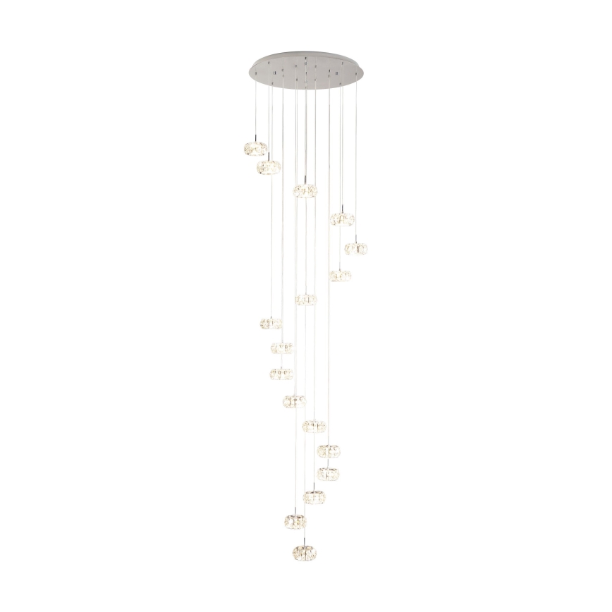 Eglo - LED lysekrone dæmpbar 17xLED/4,5W/230V