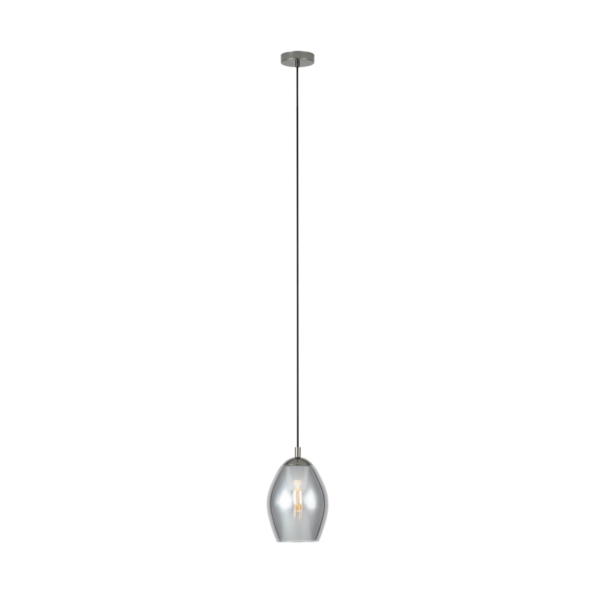 Eglo - Pendel 1xE27/60W/230V røget