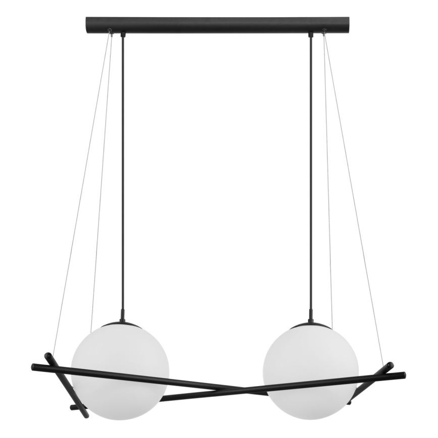 Eglo 39592 - Pendel på kabel SALVEZINAS 2xE27/25W/230V