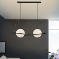 Eglo 39592 - Pendel på kabel SALVEZINAS 2xE27/25W/230V