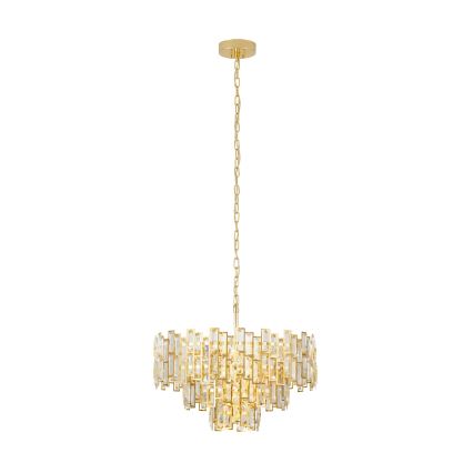 Eglo - Lysekrone i kæde 10xE14/25W/230V diam. 63 cm