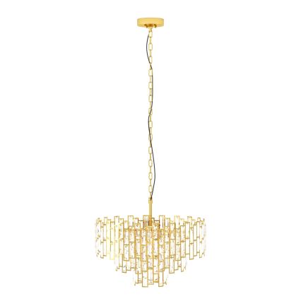 Eglo - Lysekrone i kæde 10xE14/25W/230V diam. 63 cm