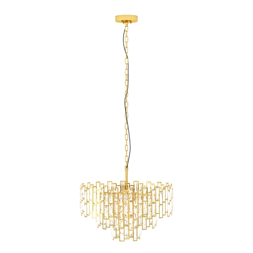 Eglo - Lysekrone i kæde 10xE14/25W/230V diam. 63 cm