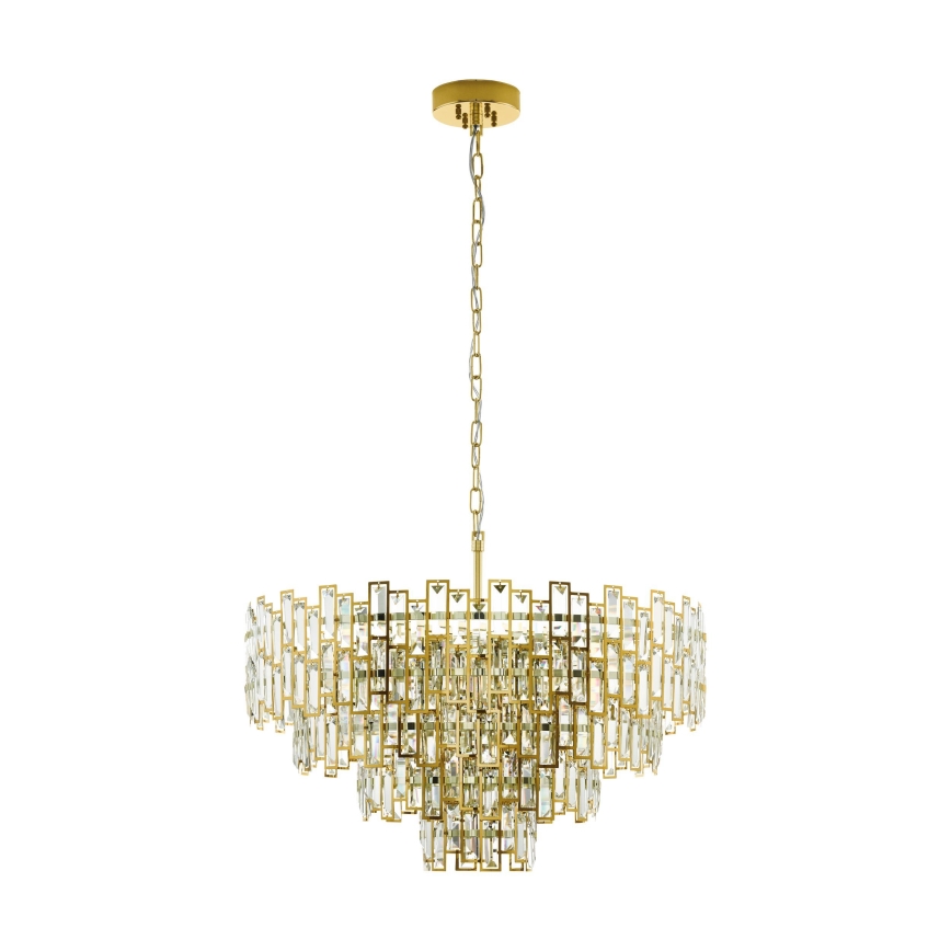 Eglo - Lysekrone i kæde 10xE14/25W/230V diam. 78 cm