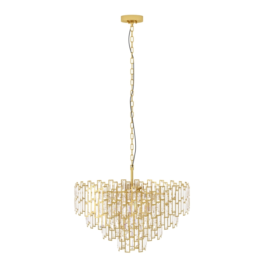 Eglo - Lysekrone i kæde 10xE14/25W/230V diam. 78 cm