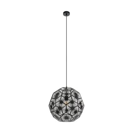 Eglo 39619 - Pendel 1xE27/60W/230V diameter 50 cm sort