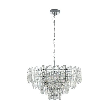 Eglo - Lysekrone i kæde 10xE14/25W/230V diam. 78 cm