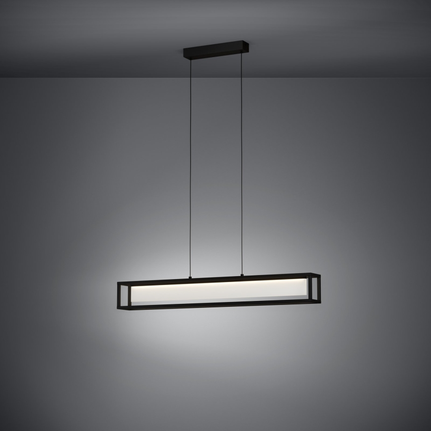 Eglo 39629 - LED dæmpbar pendel på kabel GUALAJO LED/27W/230V sort