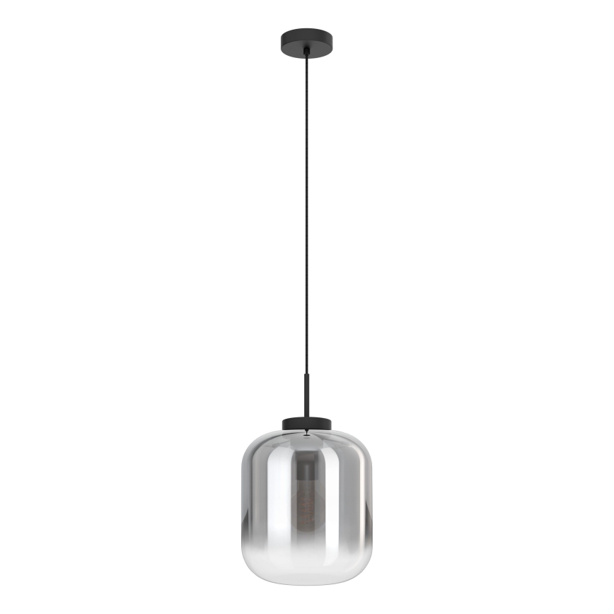 Eglo - Pendel 1xE27/40W/230V diameter 25 cm røget