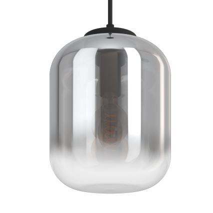 Eglo - Pendel 1xE27/40W/230V diameter 25 cm røget