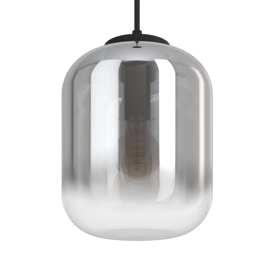 Eglo - Pendel 1xE27/40W/230V diameter 25 cm røget