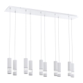 Eglo 39703 - LED pendel BERNABETA 10xGU10/5W/230V hvid