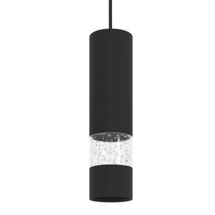 Eglo - LED pendel 1xGU10/4,6W/230V sort