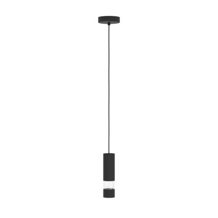 Eglo - LED pendel 1xGU10/4,6W/230V sort