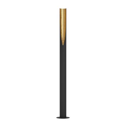 Eglo - LED gulvlampe 1xGU10/4,7W/230V sort/guldfarvet