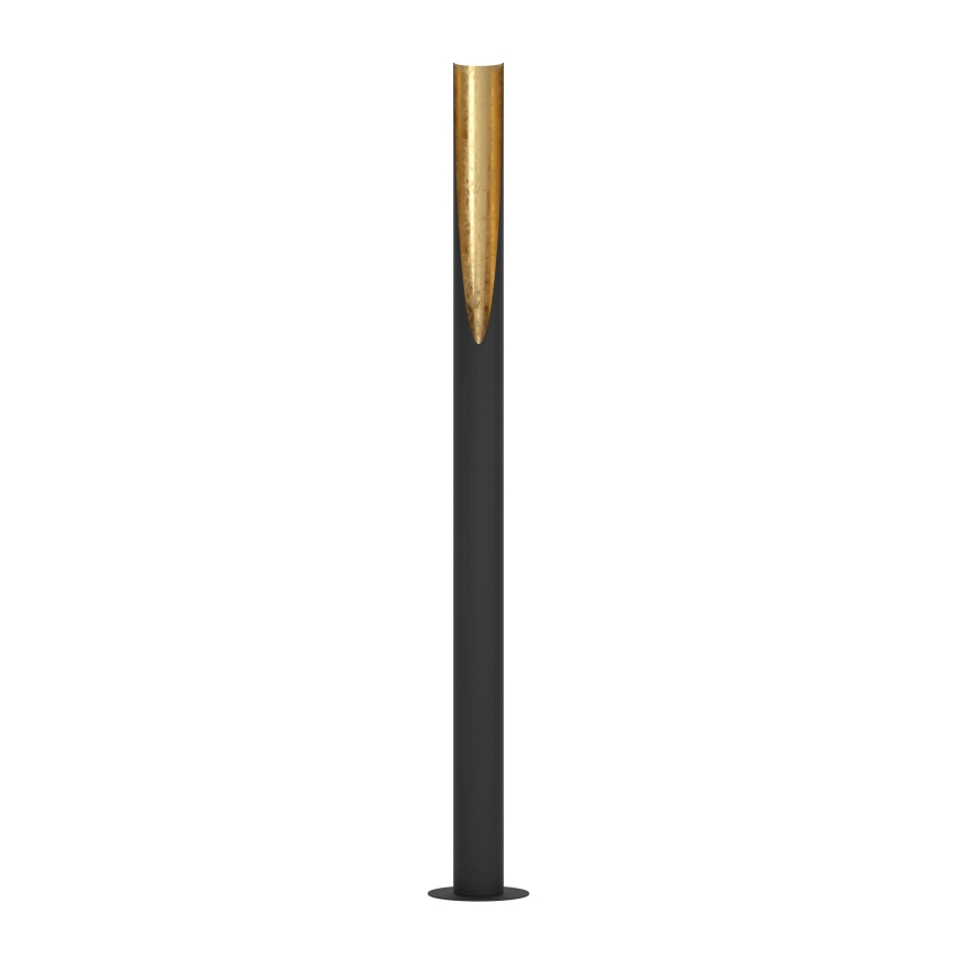 Eglo - LED gulvlampe 1xGU10/4,7W/230V sort/guldfarvet
