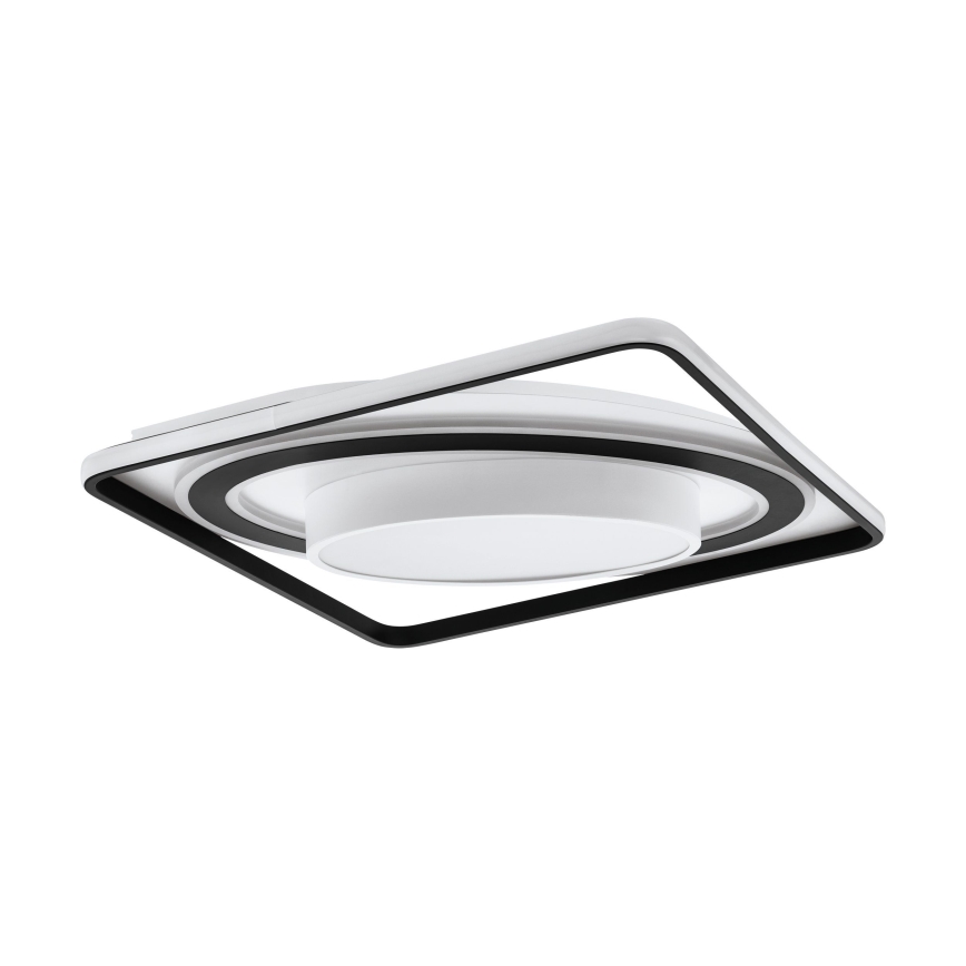 Eglo - LED loftlampe dæmpbar LED/21,5W/230V + LED/10,5W + LED/3W 3000-6500K sort + fjernbetjening