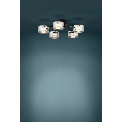 Eglo - LED lysekrone dæmpbar 5xLED/5,4W/230V