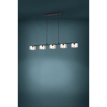 Eglo - LED pendel dæmpbar 5xLED/5,4W/230V