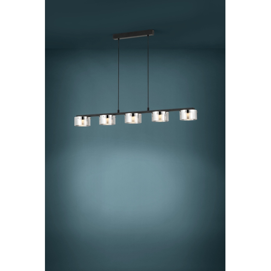 Eglo - LED pendel dæmpbar 5xLED/5,4W/230V