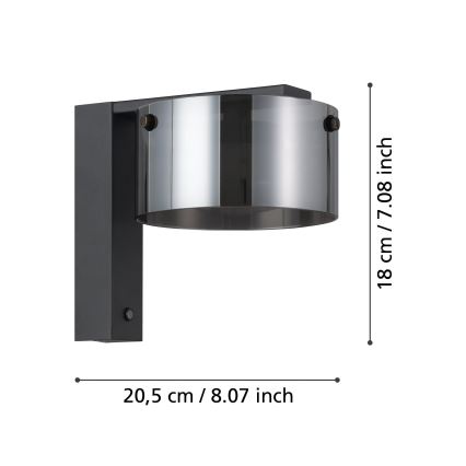 Eglo - LED-dæmpbar væglampe LED/7,2W/230V