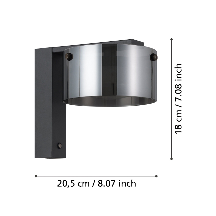 Eglo - LED-dæmpbar væglampe LED/7,2W/230V