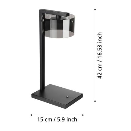Eglo - LED bordlampe dæmpbar 1xLED/7,2W/230V