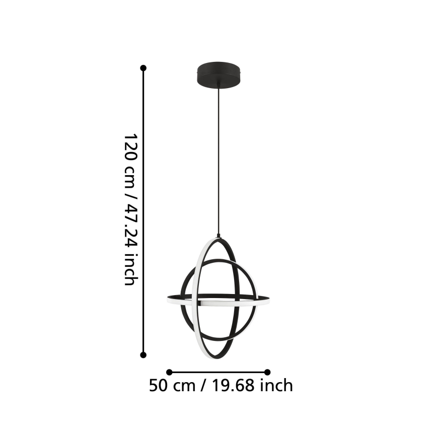 Eglo - LED pendel LED/38W/230V