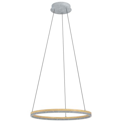 Eglo - LED pendel dæmpbar LED/36W/230V 3000K grå/eg