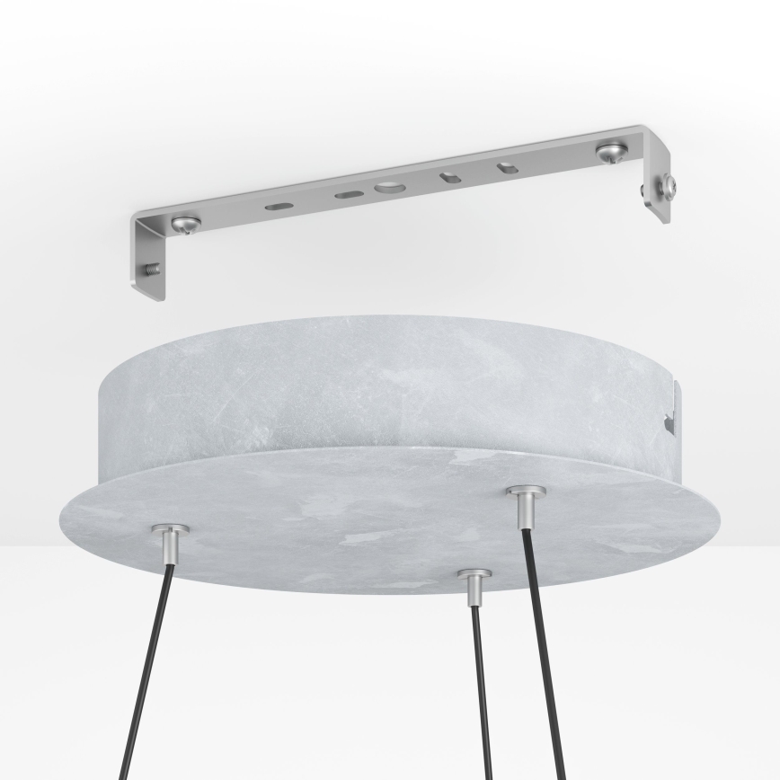 Eglo - LED pendel dæmpbar LED/36W/230V 3000K grå/eg
