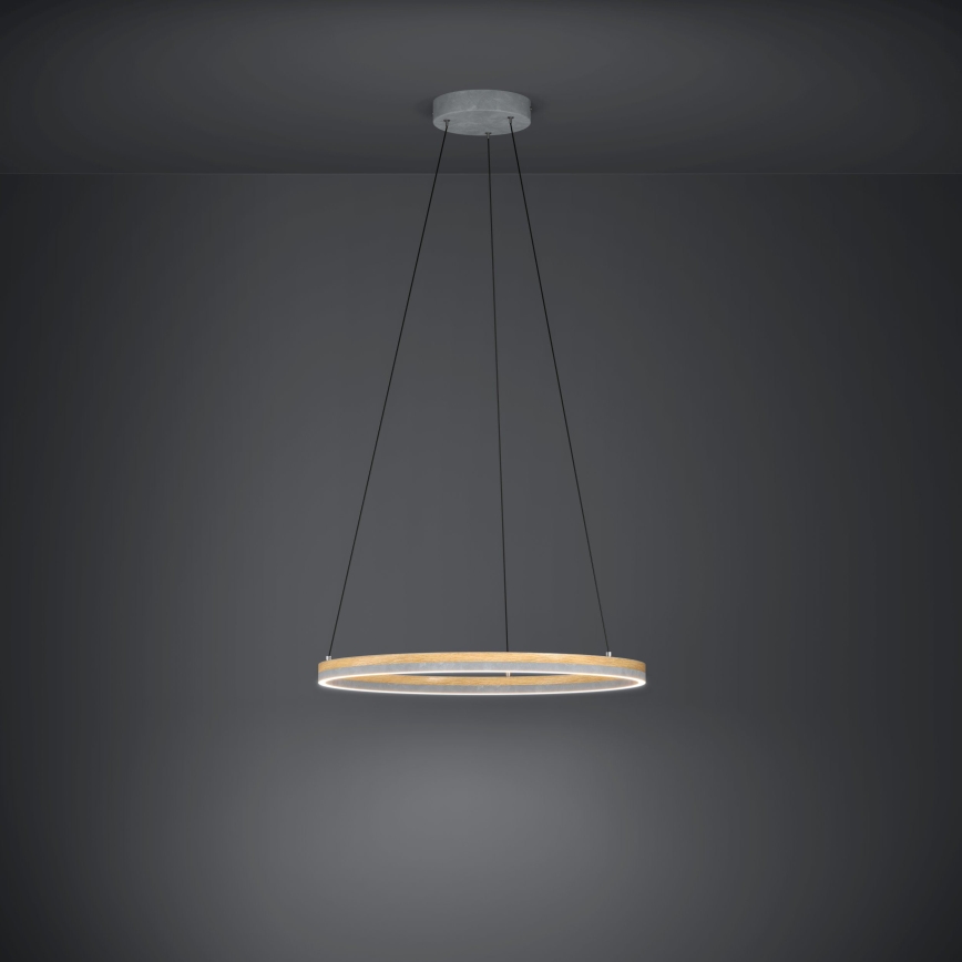 Eglo - LED pendel dæmpbar LED/36W/230V 3000K grå/eg
