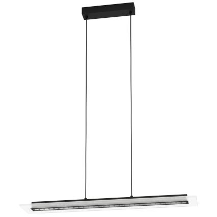 Eglo - LED pendel dæmpbar LED/57,5W/230V 3000K sort + fjernbetjening