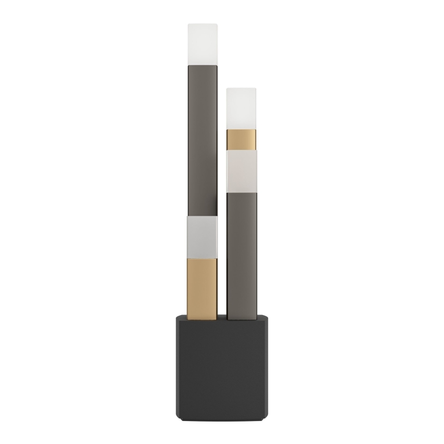 Eglo - LED bordlampe dæmpbar 4xLED/3,7W/230V 3000K antracit/guldfarvet
