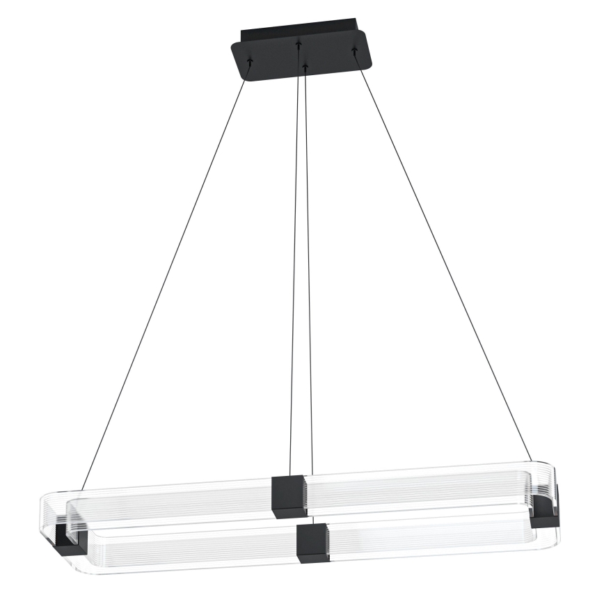 Eglo - LED pendel dæmpbar LED/39,2W/230V 3000K sort