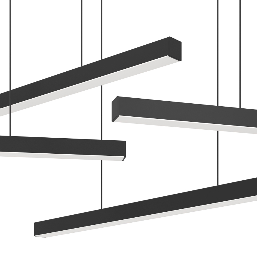 Eglo - LED pendel dæmpbar 6xLED/8,4W/230V 3000K sort