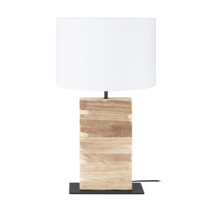 Eglo - Bordlampe 1xE27/40W/230V 62,5 cm brun