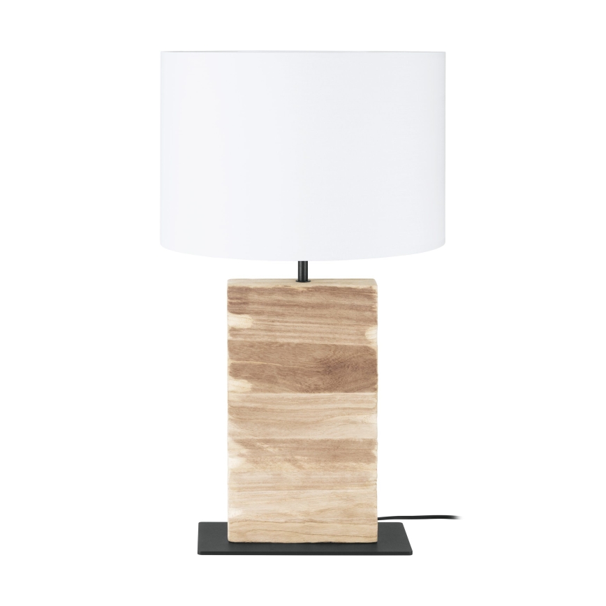 Eglo - Bordlampe 1xE27/40W/230V 62,5 cm brun