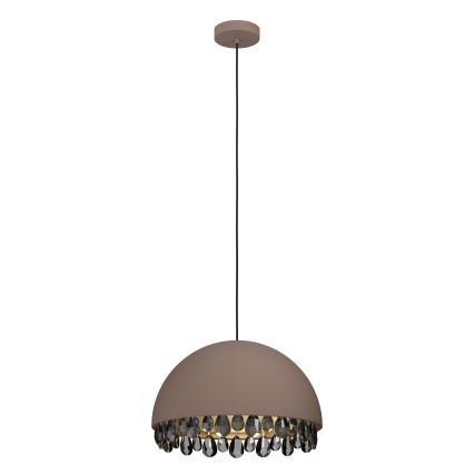 Eglo - Pendel 1xE27/40W/230V brun