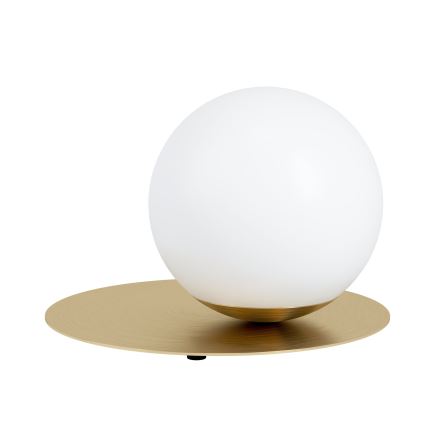 Eglo - Bordlampe 1xE27/40W/230V guldfarvet