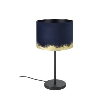 Eglo 39975 - Bordlampe CASUARITA 1xE27/40W/230V blå/guldfarvet