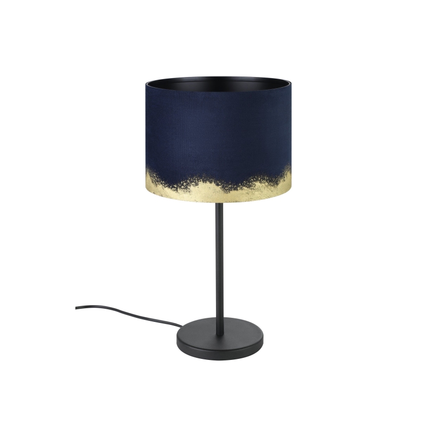 Eglo 39975 - Bordlampe CASUARITA 1xE27/40W/230V blå/guldfarvet