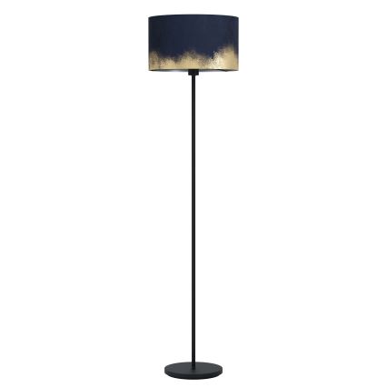 Eglo - Gulvlampe 1xE27/40W/230V blå/guldfarvet